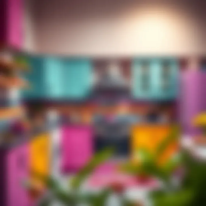 Vibrant Colorful Kitchen Cabinets Vibrant colorful kitchen cabinet ideas