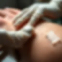 Effective adhesive removal technique on skin