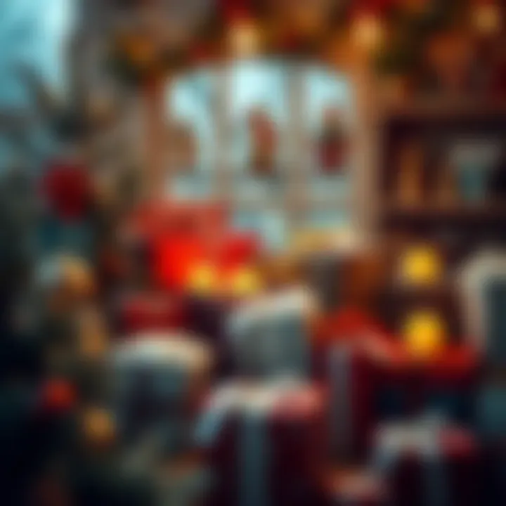 A beautiful display of meaningful gifts