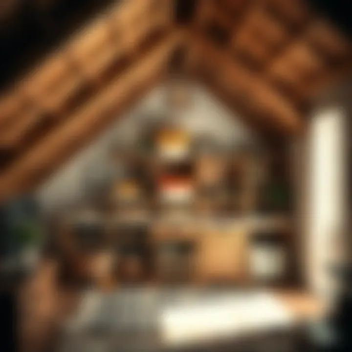 Functional Attic Storage Solutions Functional storage solutions in an attic