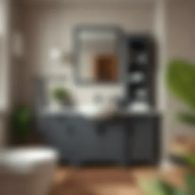 Creative DIY Bathroom Cabinet DIY bathroom cabinet showcasing creative customization