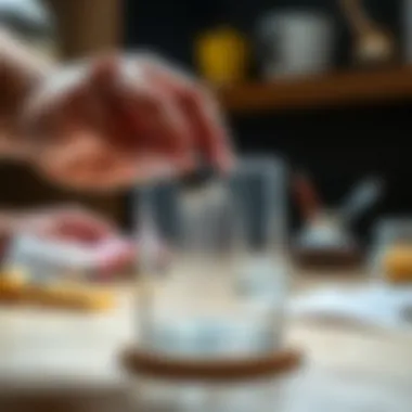 Demonstration of glass polishing technique