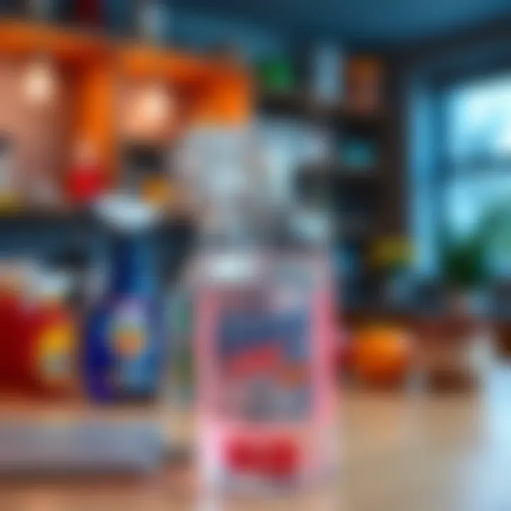 Comparative analysis of glass cleaning products