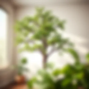 Care tips for maintaining indoor trees