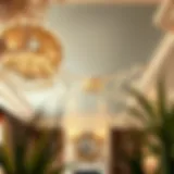 Elegant ceiling paint options showcasing various textures