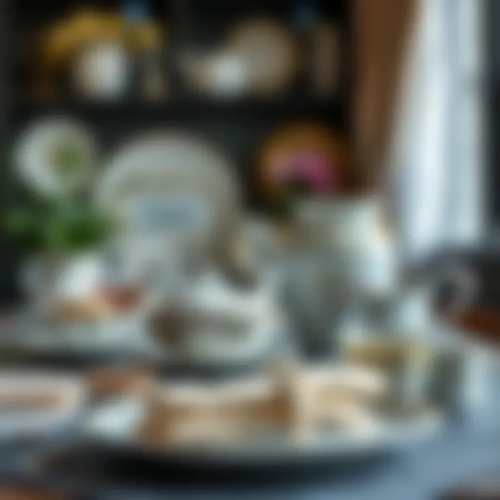 A selection of exquisite tableware showcasing elegance and functionality