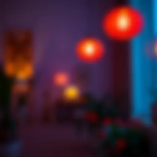 A vibrant spectrum of colors representing emotions