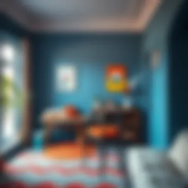 Color usage in design illustrating emotional responses