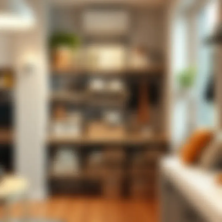 Practical organization solution for small spaces