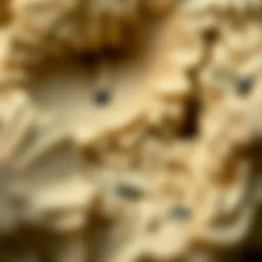 Detailed Textures to Spark Creativity Close-up of intricate natural textures for drawing