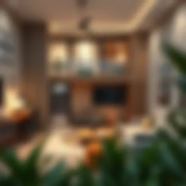 Creative use of space in a duplex home