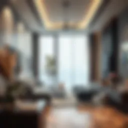 A contemporary design of a private space