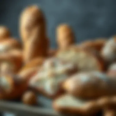 Variety of Breads Different types of bread arranged aesthetically