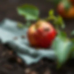 Fresh apple seeds ready for planting