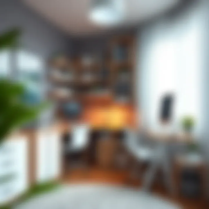 Innovative Storage Ideas for an Organized Workspace Organized workspace with innovative storage ideas