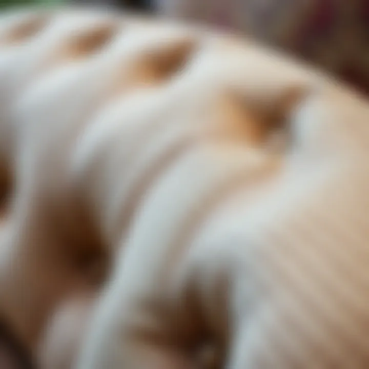 Detailed Fabric Texture for Upholstery Close-up of fabric texture used for sofa upholstery