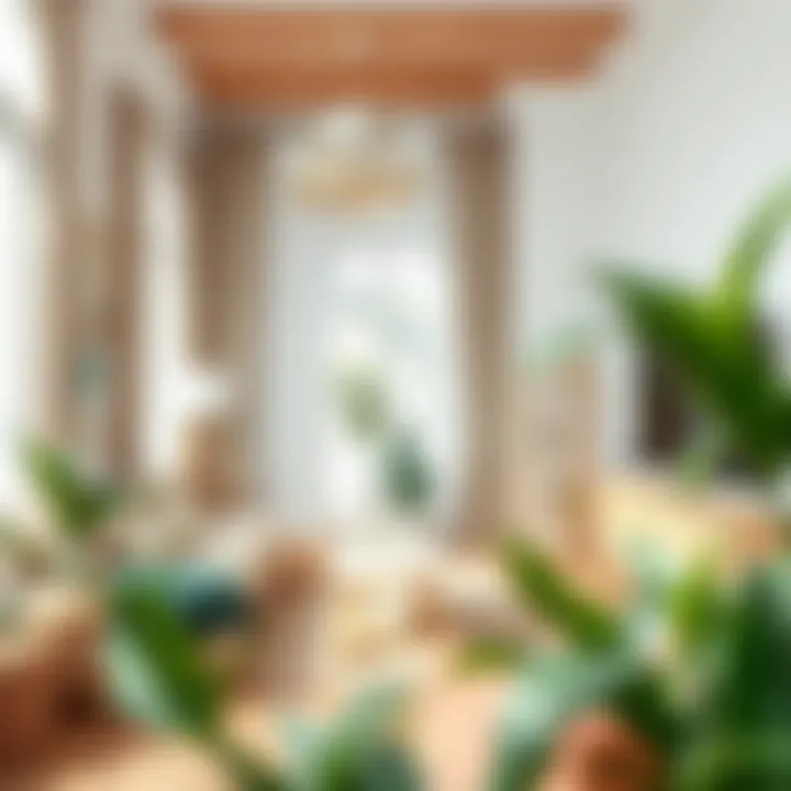 Fresh and Clean Home Interior A home interior showcasing fresh and clean furniture