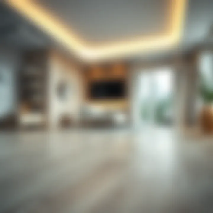 Functional aspects of laminate flooring thickness