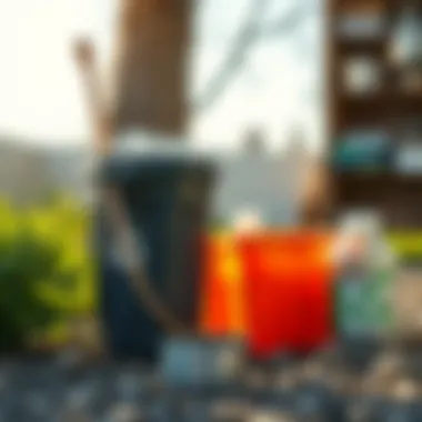 Proper recycling methods illustrated with distinct categories