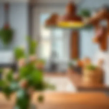 Charming Handmade Decor for Small Kitchens Charming handmade decor elements in a small kitchen