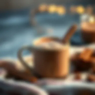 Indulgent Hot Chocolate Experience Rich and creamy hot chocolate in a cozy mug