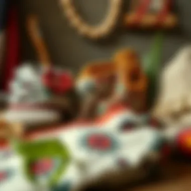 Sustainable Fashion Creations Sustainable fashion items made from repurposed textiles.