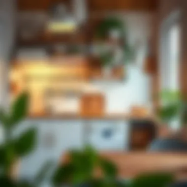 Innovative Storage Solutions for Small Spaces Innovative storage solutions in a quaint kitchen setup