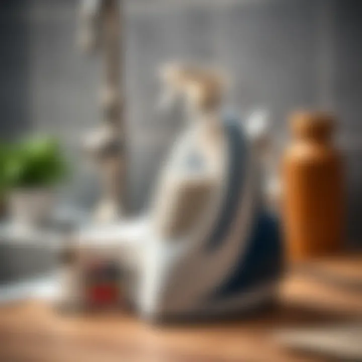 Cleaning solution for irons