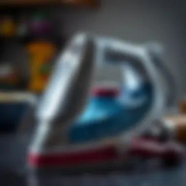 Well-maintained iron ready for use