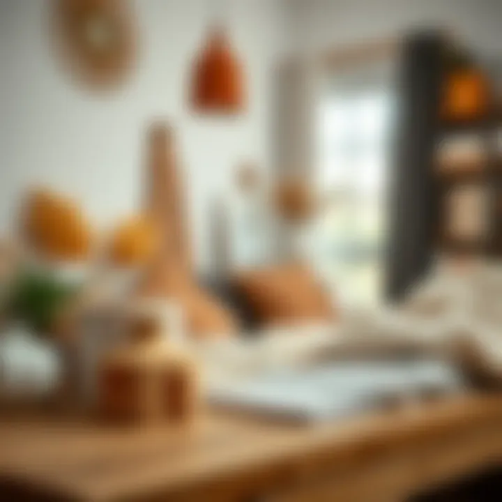 DIY Project with Brown and White Materials A close-up of a DIY project using brown and white materials