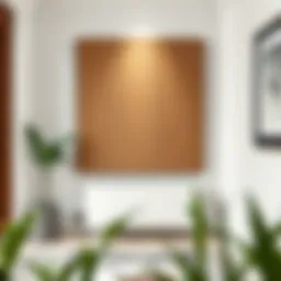 Elegant cover for radiator pipes using wooden panels