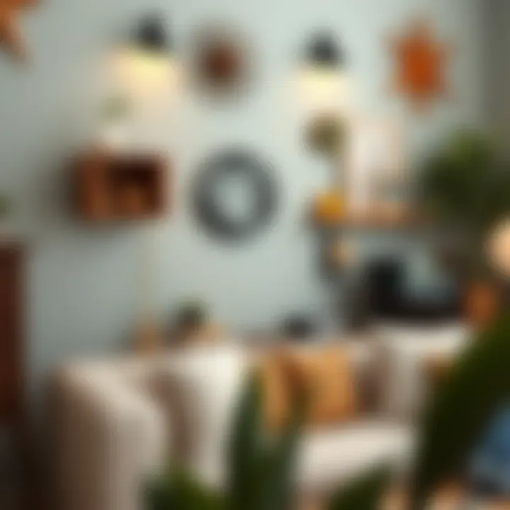 Functional Art: Wall Decor with Purpose Unique DIY wall decorations combining functionality and aesthetics