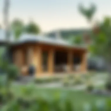 Sustainable building materials used in rural architecture