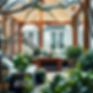 Functional Winter Garden for Relaxation Functional winter garden designed for relaxation and enjoyment