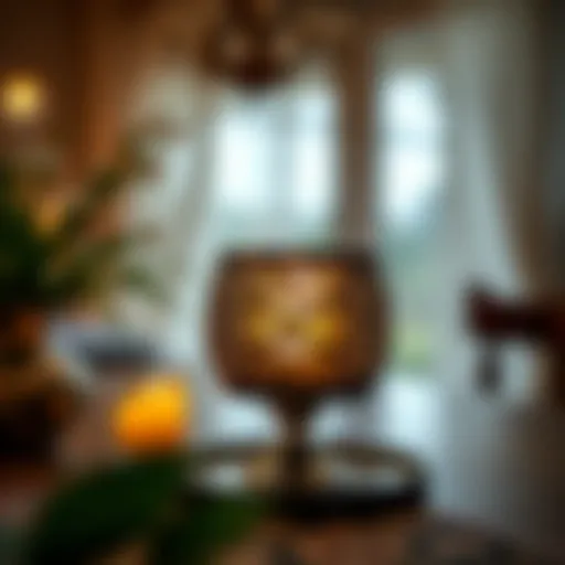 Elegant Koçtaş candle holder showcasing its intricate design