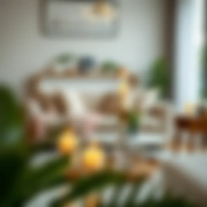 Koçtaş Candle Holders in Living Room Koçtaş candle holders arranged in a stylish living room setting