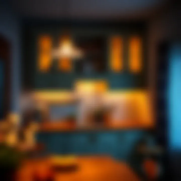 Creative DIY under-cabinet lighting solutions