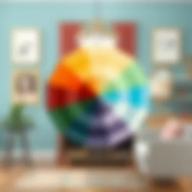 Understanding Color Theory in Interior Spaces A color wheel illustrating the impact of color theory on interior design.