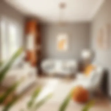 Minimalist nursery style with chic furniture and accessories