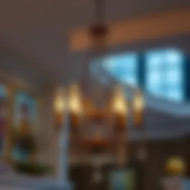 Vintage-inspired chandelier blending classic and modern styles.