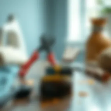 Essential tools for removing wax stains from clothing.