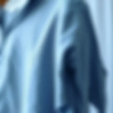 Final look at a clean piece of clothing after stain treatment.