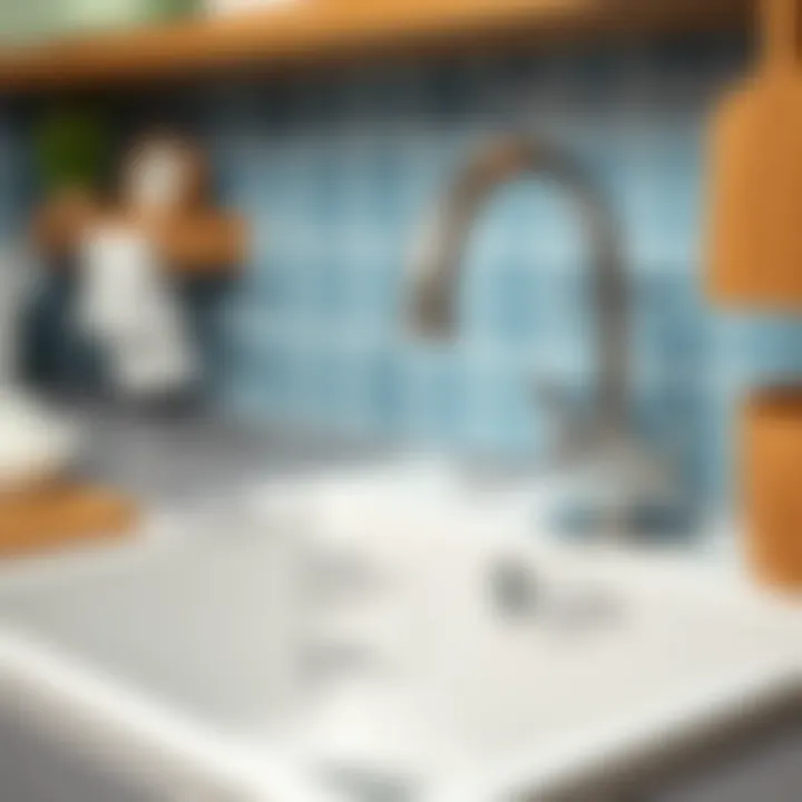 Common Causes of Kitchen Sink Clogs Diagram showing common causes of kitchen sink clogs