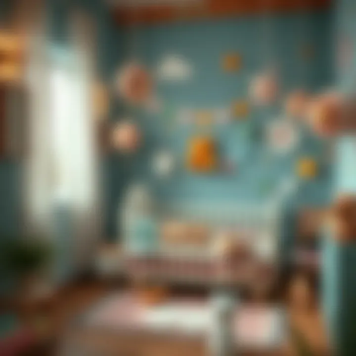 Creative DIY projects for personalizing baby room decor.