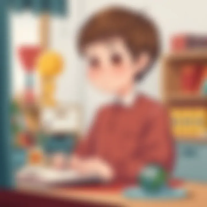 Child development illustrated through the lens of organization skills