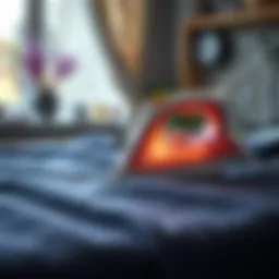 Ironing techniques for removing creases