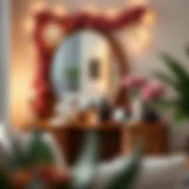 Personalized decor ideas for a unique makeup setup