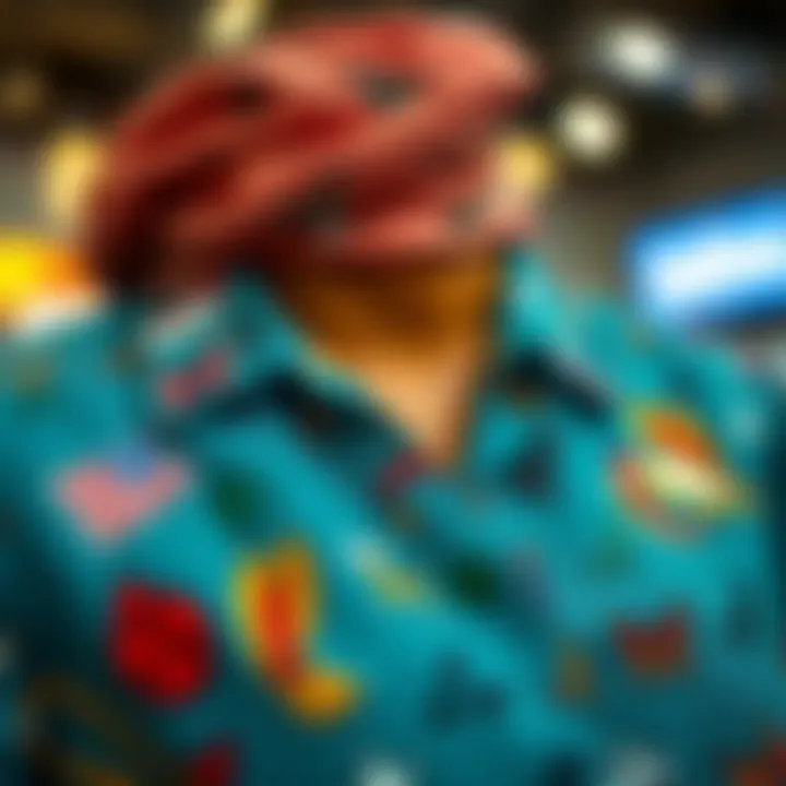 Pictograms on garments