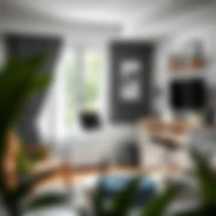 Functional home office setup