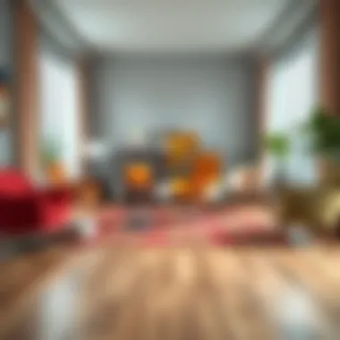 A spacious living room with various chair types arranged for aesthetic appeal